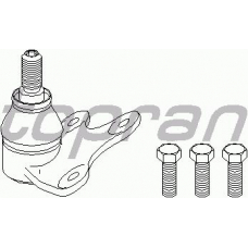 110 703 TOPRAN Несущий / направляющий шарнир