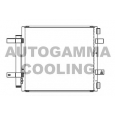 107185 AUTOGAMMA Конденсатор, кондиционер