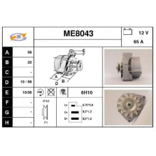 ME8043 SNRA Генератор