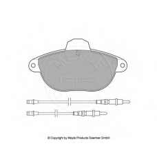 025 231 4617 MEYLE Колодки тормозные