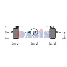 800143N AKS DASIS Осушитель, кондиционер