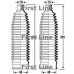 FSG3268 FIRST LINE Пыльник, рулевое управление