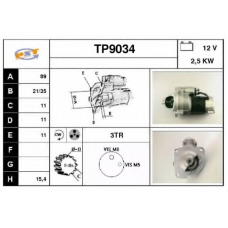 TP9034 SNRA Стартер