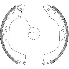 4172.00 ROADHOUSE Комплект тормозных колодок