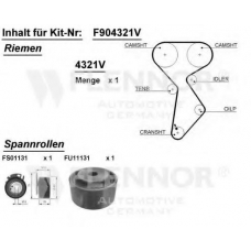 F904296 FLENNOR Комплект ремня грм