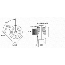 943355060010 MAGNETI MARELLI Генератор