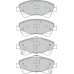 FDB4326 FERODO Комплект тормозных колодок, дисковый тормоз