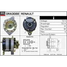 DRA3088 DELCO REMY Генератор