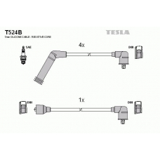T524B TESLA Комплект проводов зажигания