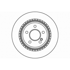 MDC1634 MINTEX Тормозной диск