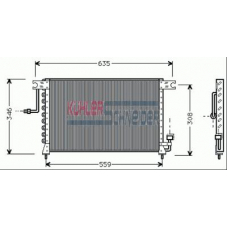 5725701 KUHLER SCHNEIDER Конденсатор, кондиционер