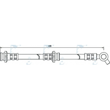 HOS3179 APEC Тормозной шланг