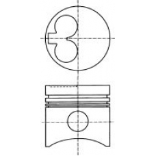 87-109500-00 NURAL Поршень