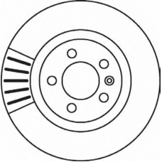 562080BC BENDIX Тормозной диск