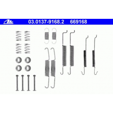 03.0137-9168.2 ATE Комплектующие, тормозная колодка