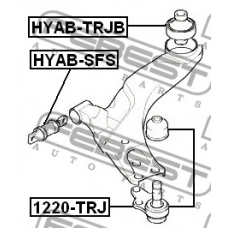 HYAB-TRJB FEBEST Подвеска, рычаг независимой подвески колеса