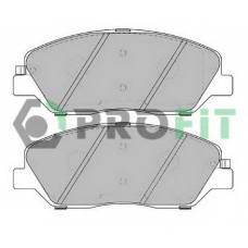 5000-2018 PROFIT Комплект тормозных колодок, дисковый тормоз
