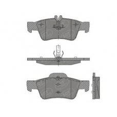 SP 404 PR SCT Комплект тормозных колодок, дисковый тормоз