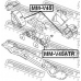 MM-V45 FEBEST Подвеска, двигатель