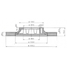 BDC3536 QUINTON HAZELL Тормозной диск