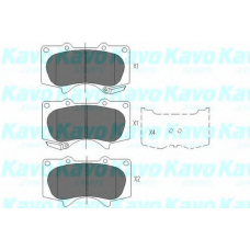 KBP-9020 KAVO PARTS Комплект тормозных колодок, дисковый тормоз