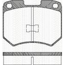 8110 29771 TRISCAN Комплект тормозных колодок, дисковый тормоз