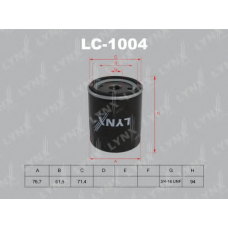 LC-1004 LYNX Фильтр масляный