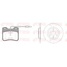 8247.00 REMSA Комплект тормозов, дисковый тормозной механизм