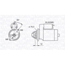 063522607010 MAGNETI MARELLI Стартер