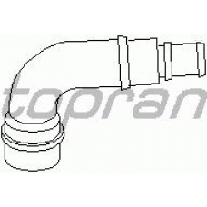 111 158 TOPRAN Шланг, воздухоотвод крышки головки цилиндра