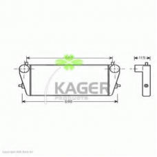 31-3988 KAGER Интеркулер