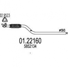 01.22160 MTS Труба выхлопного газа