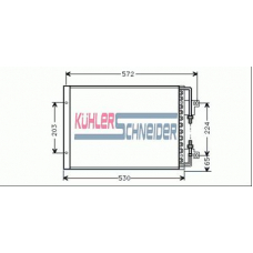 1720001 KUHLER SCHNEIDER Конденсатор, кондиционер