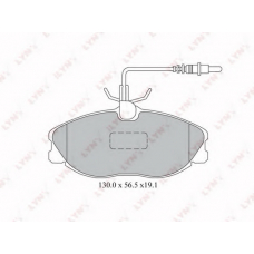 BD-2221 LYNX Комплект тормозных колодок, дисковый тормоз