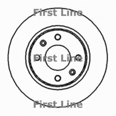 FBD874 FIRST LINE Тормозной диск