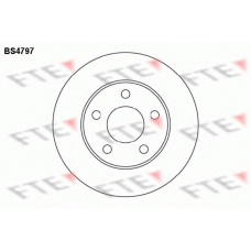 BS4797 FTE Тормозной диск