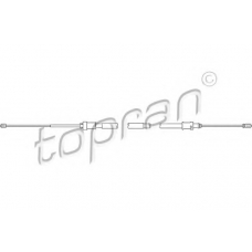 722 076 TOPRAN Трос, стояночная тормозная система