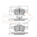 ADB01115 COMLINE Комплект тормозных колодок, дисковый тормоз