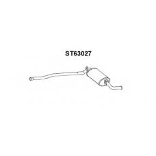 ST63027 VENEPORTE Глушитель выхлопных газов конечный