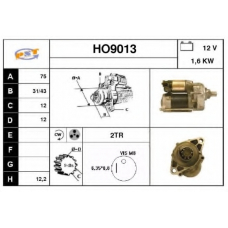 HO9013 SNRA Стартер