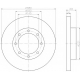 8DD 355 117-521 HELLA Тормозной диск