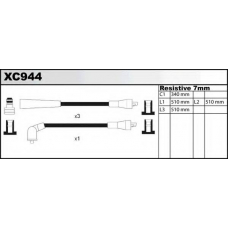 XC944 QUINTON HAZELL Комплект проводов зажигания