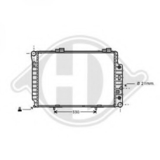8121153 DIEDERICHS Радиатор, охлаждение двигателя