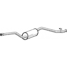 283-221 BOSAL Глушитель выхлопных газов конечный