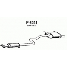 P6241 FENNO Глушитель выхлопных газов конечный