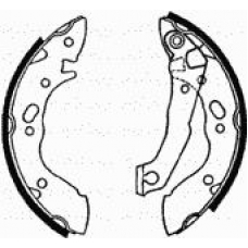 153-167 CIFAM Комплект тормозных колодок