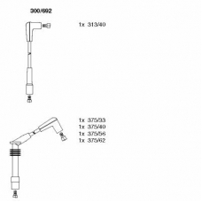 300/692 BREMI Комплект проводов зажигания