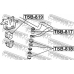 TSB-819 FEBEST Опора, стабилизатор