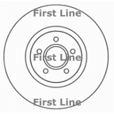 FBD1497 FIRST LINE Тормозной диск