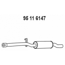 95 11 6147 EBERSPACHER Предглушитель выхлопных газов